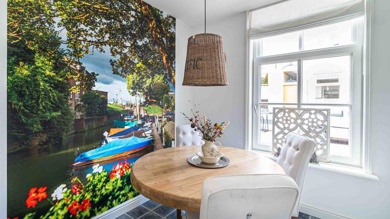 B&B Zilverstad Huisje Havenzicht Schoonhoven Luaran gambar
